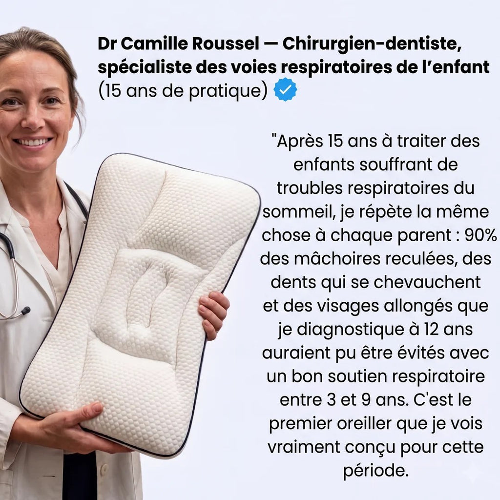 L’oreiller postural pour enfant