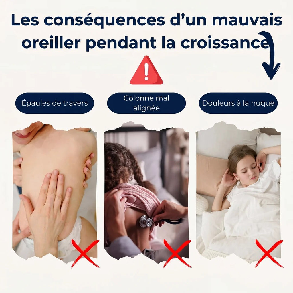 L’oreiller postural pour enfant
