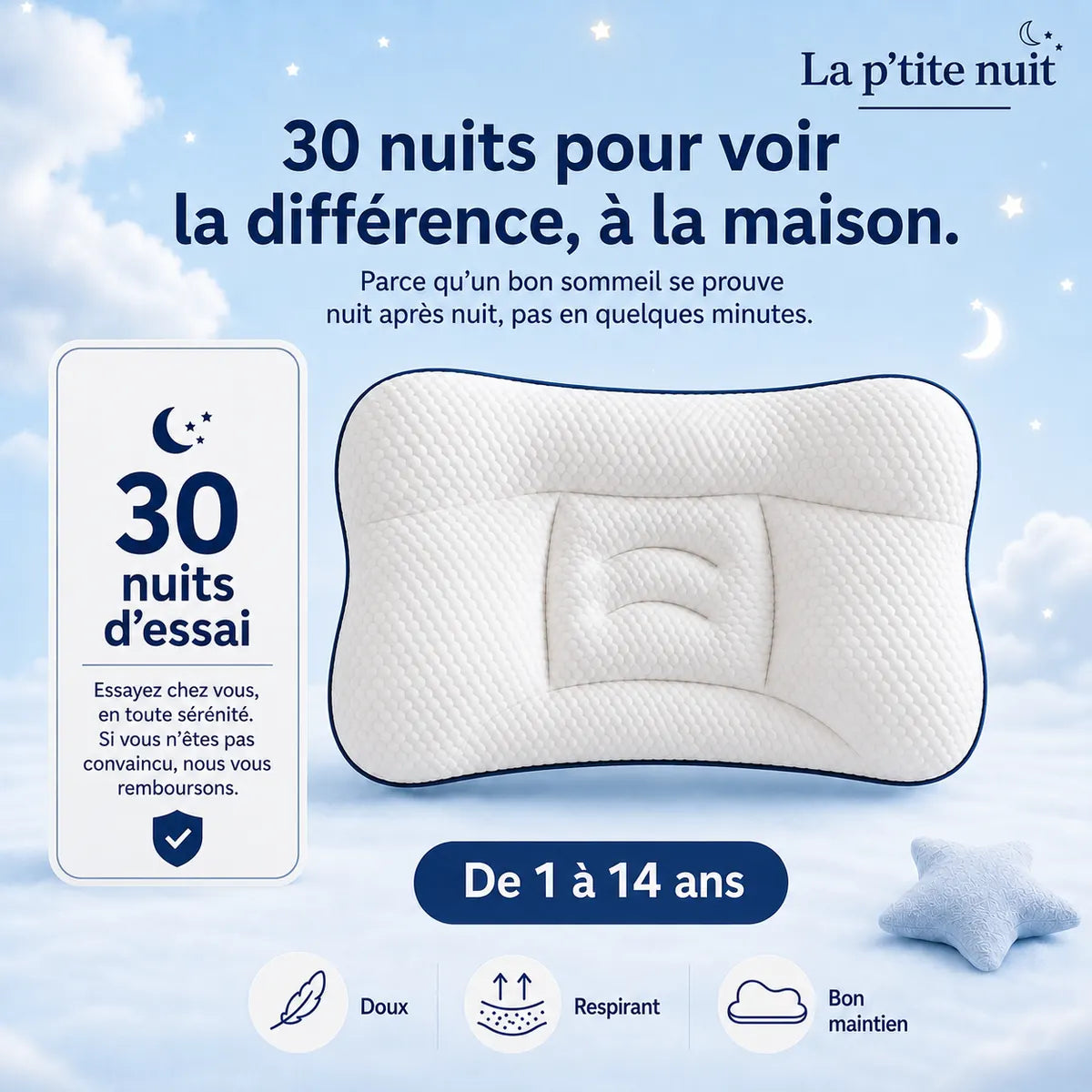 La Petite Nuit: die Schlafhaltung im Wachstum